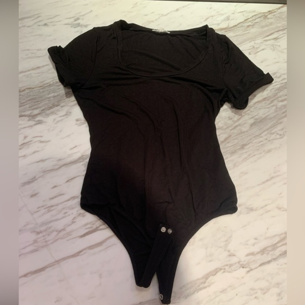 SZ small little black bodysuit